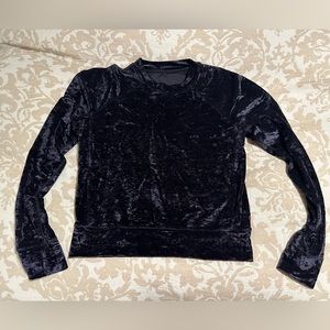Lululemon Long Sleeve Velvet Top